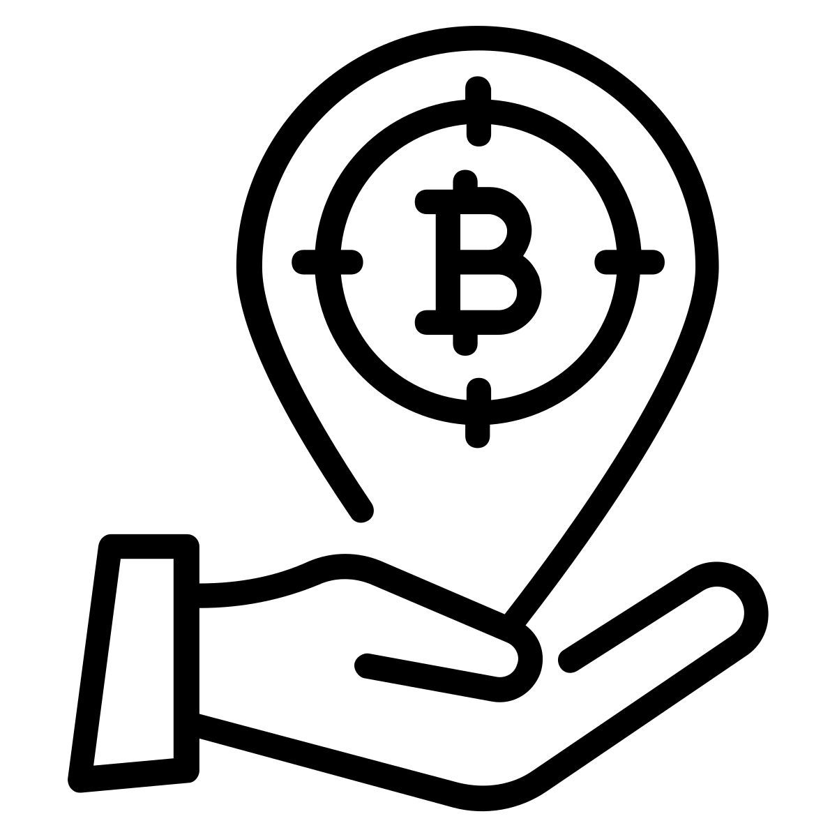 localização comercial icon