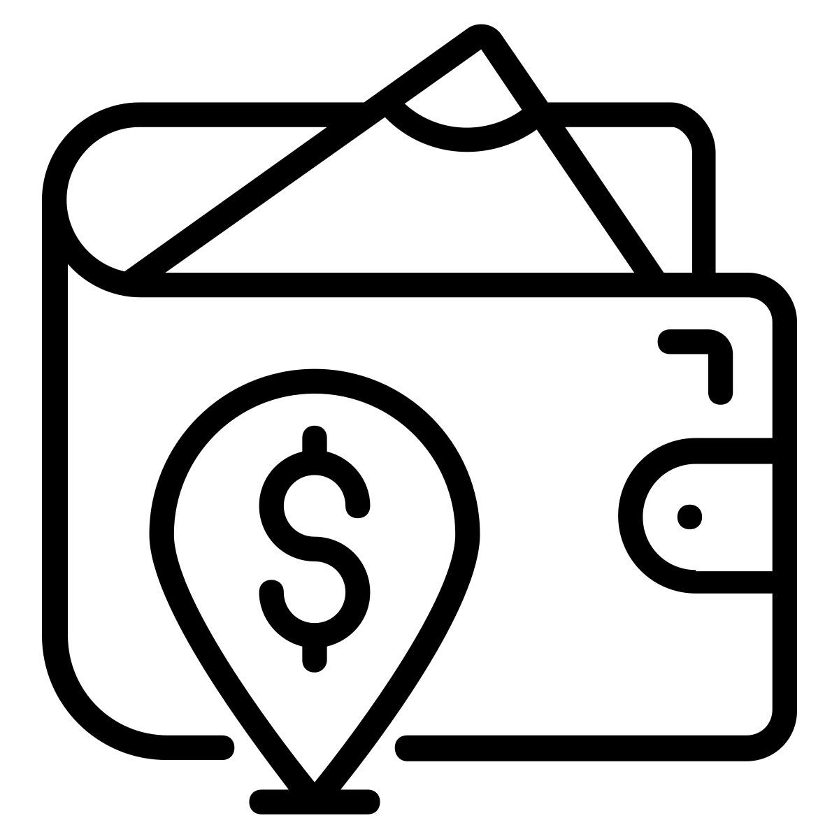 monedero de efectivo icon