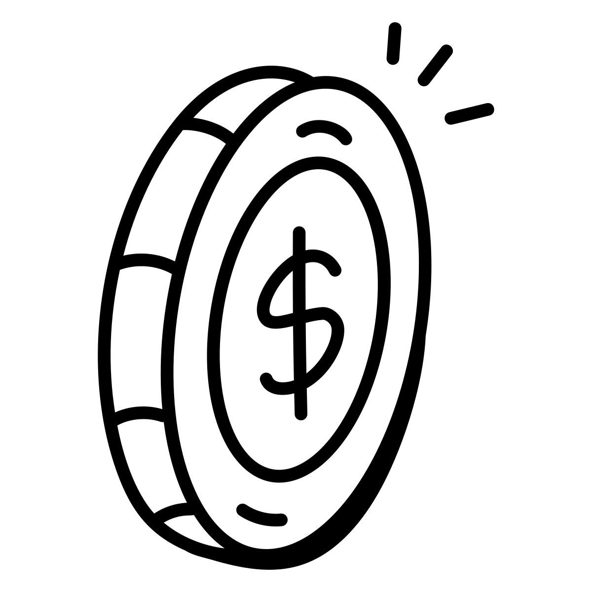 деньги доллар icon