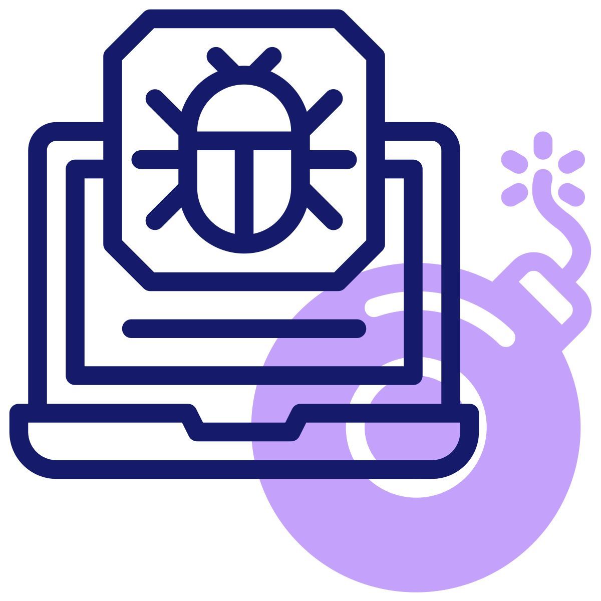 anti phishing/cyber attack icon