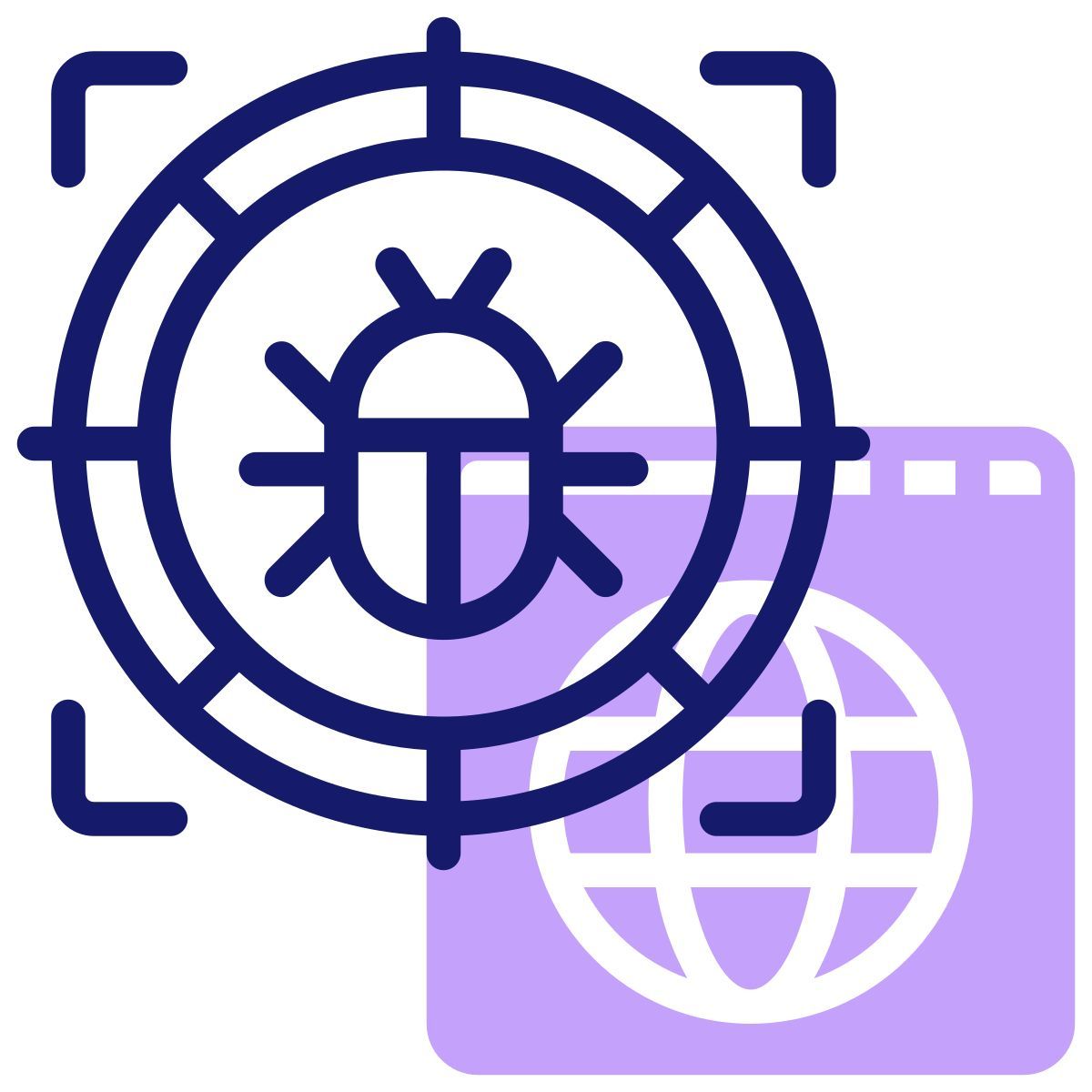 anti phishing/malware icon