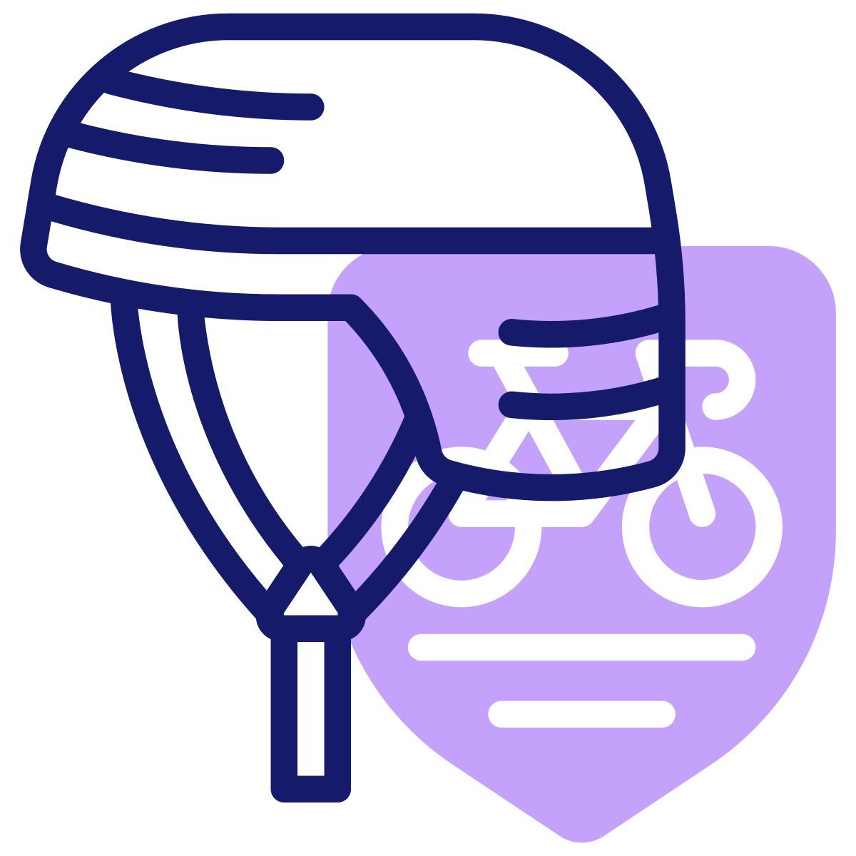 bike helmet icon