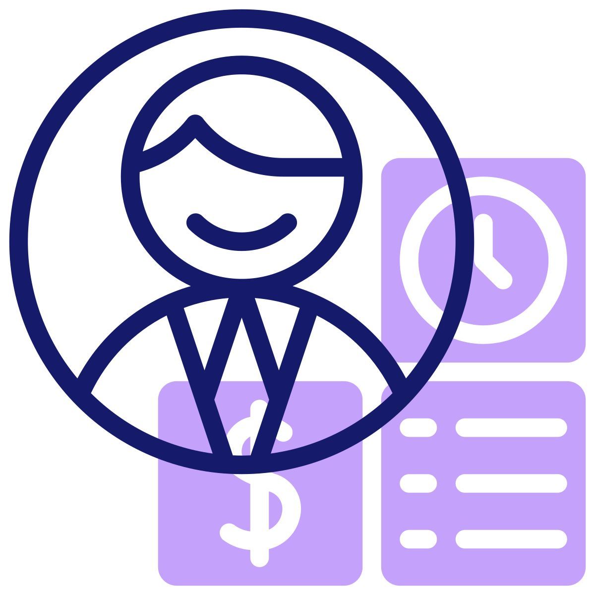 businessman icon