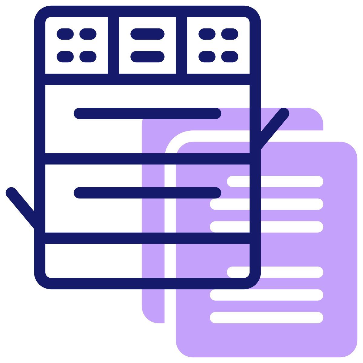 copy machine icon