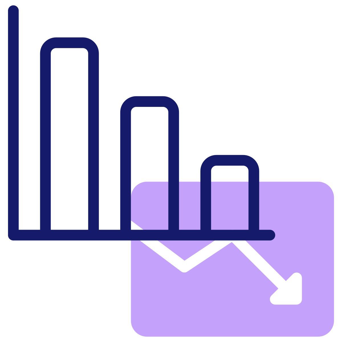 decrease icon