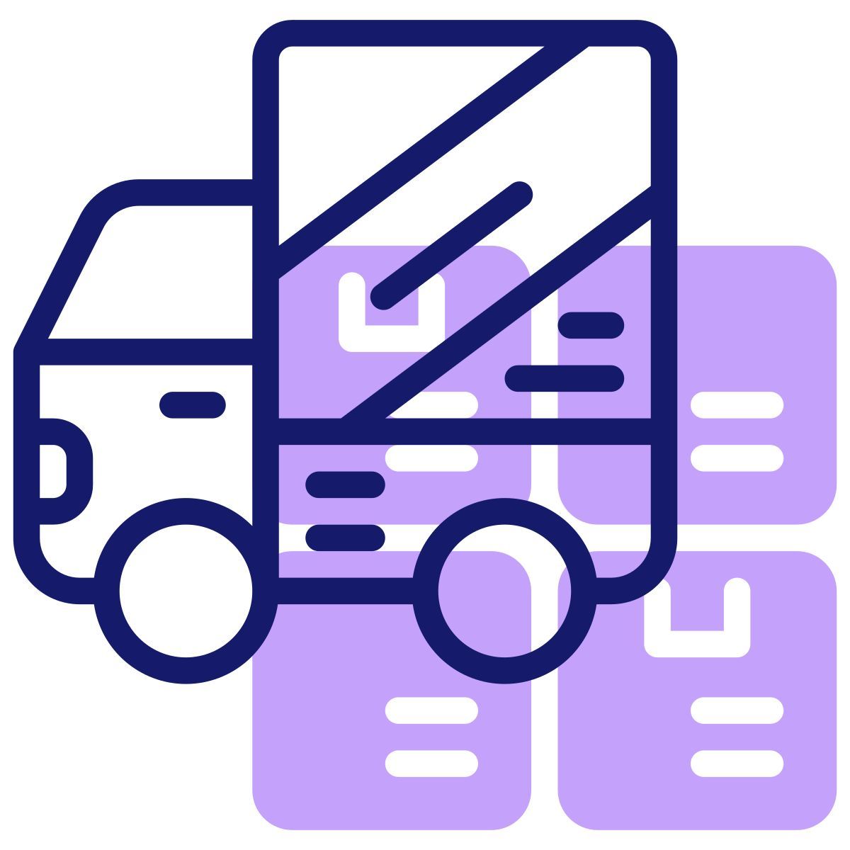delivery truck icon