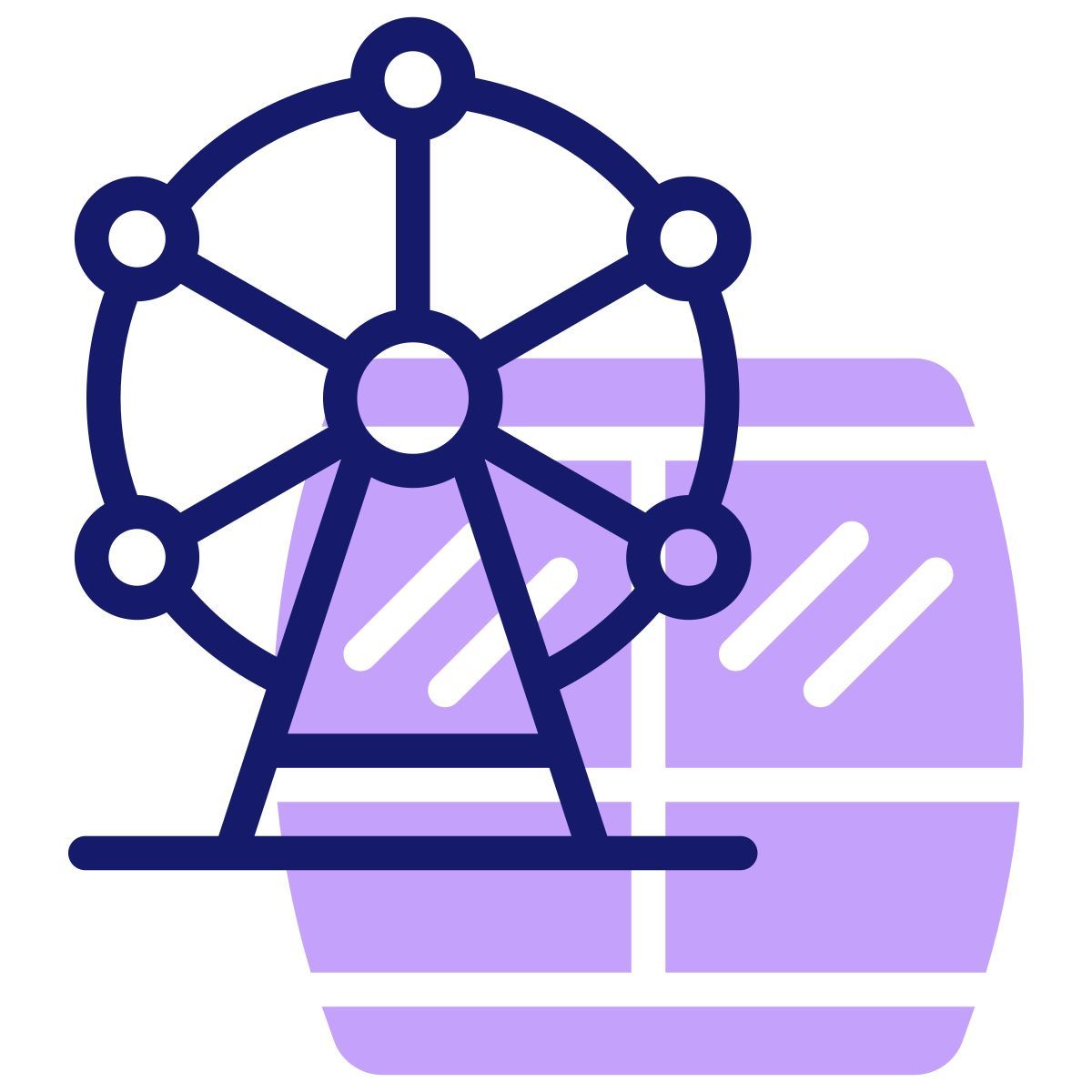 ferris wheel icon