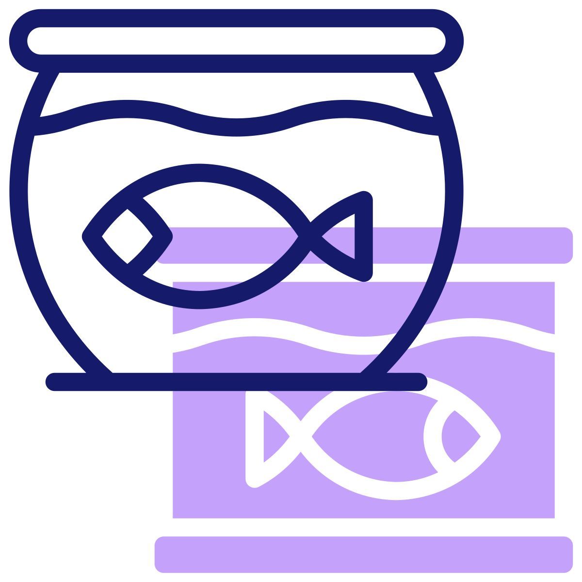 fish bowl icon