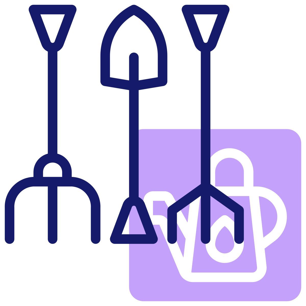 gardening tools icon