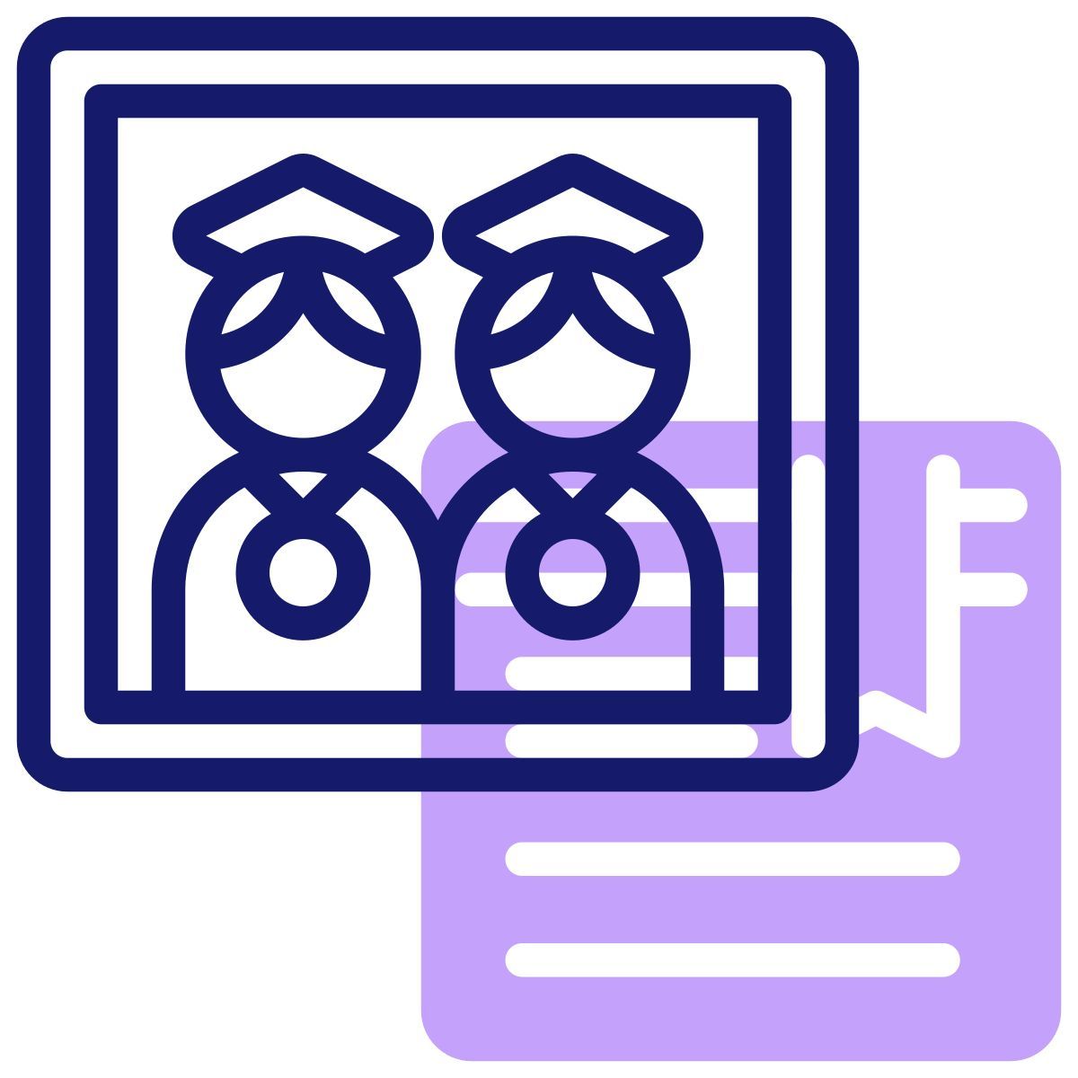 graduation icon