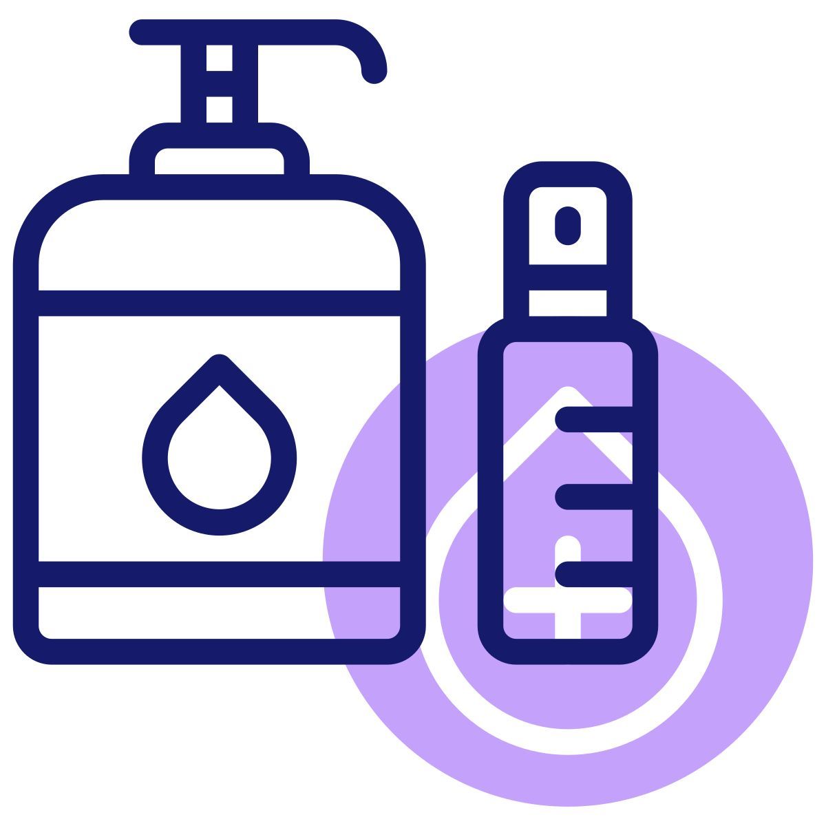 hand sanitizer icon