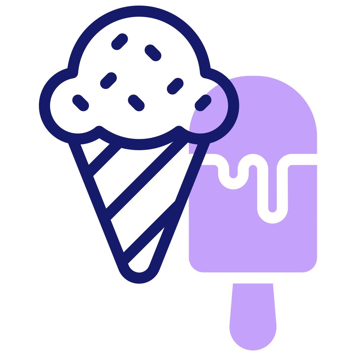 ice cream cone icon