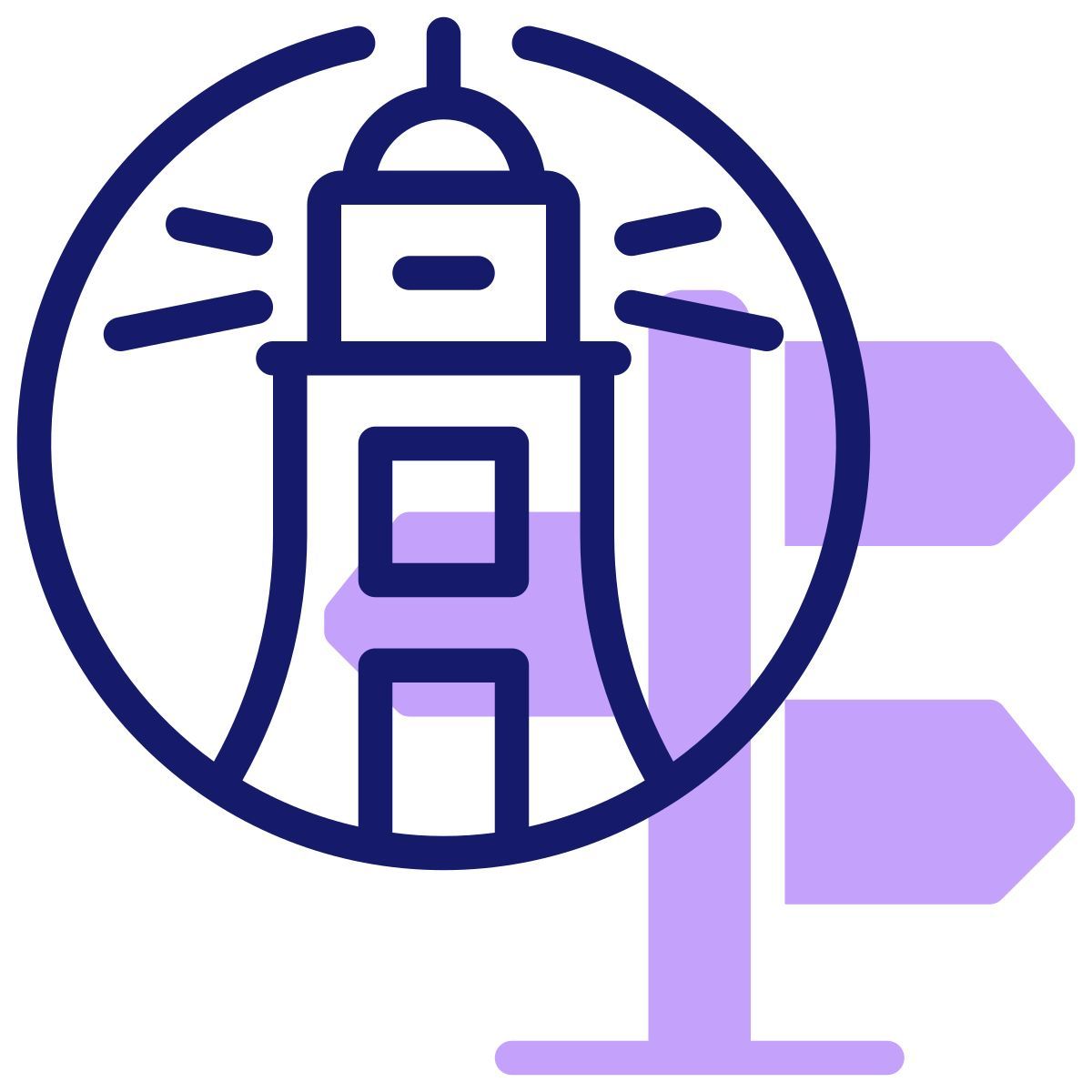 lighthouse icon
