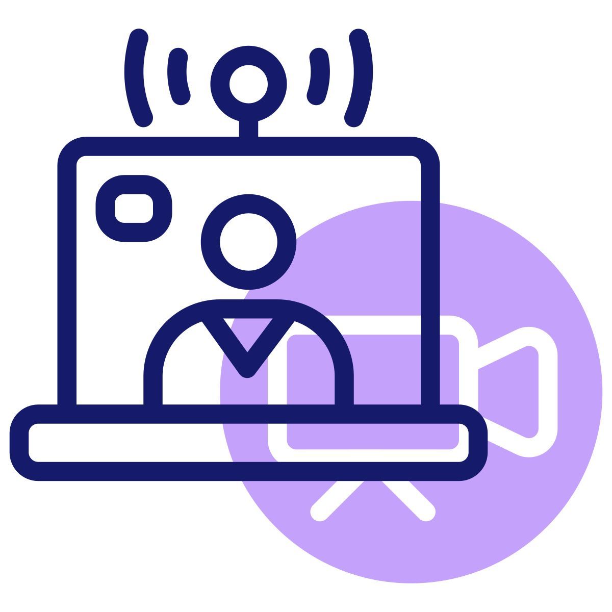 live broadcast icon