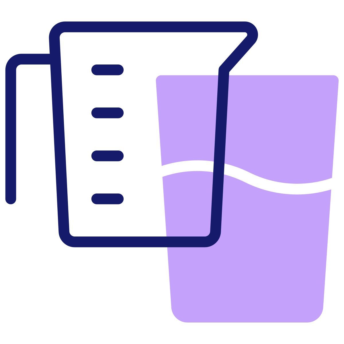 measuring cup icon
