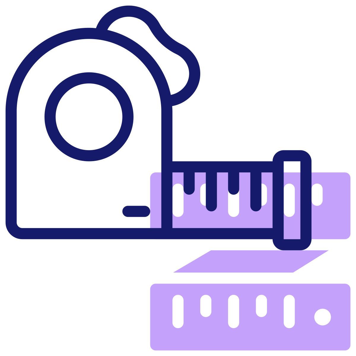 measuring tape icon