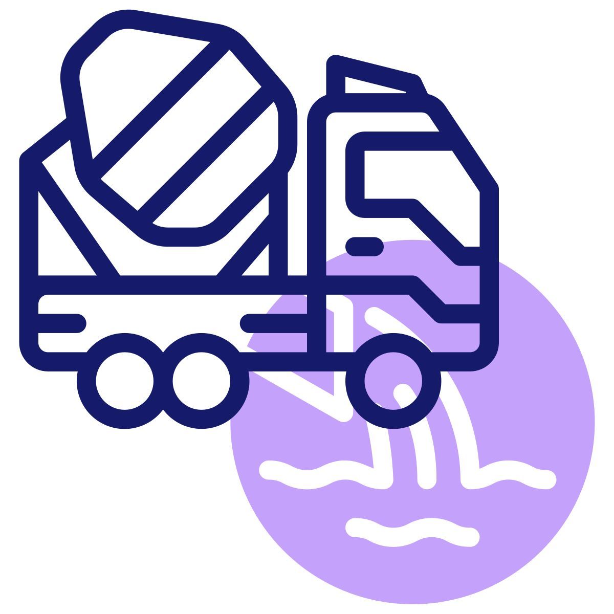 mixer truck icon