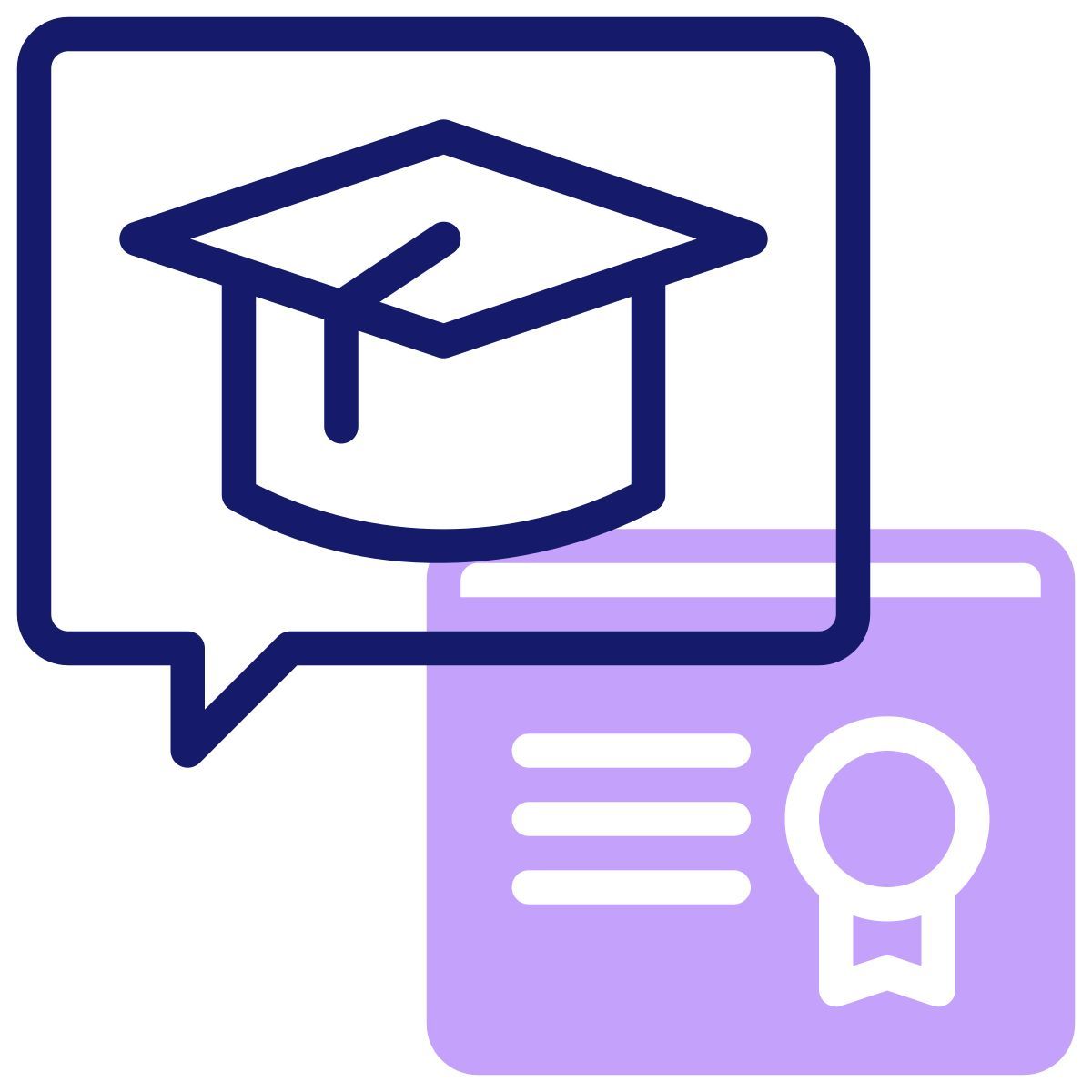 mortarboard icon