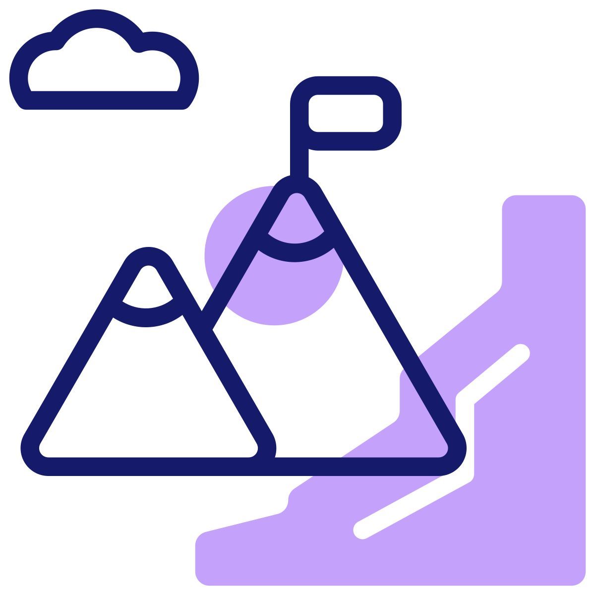 mountains icon