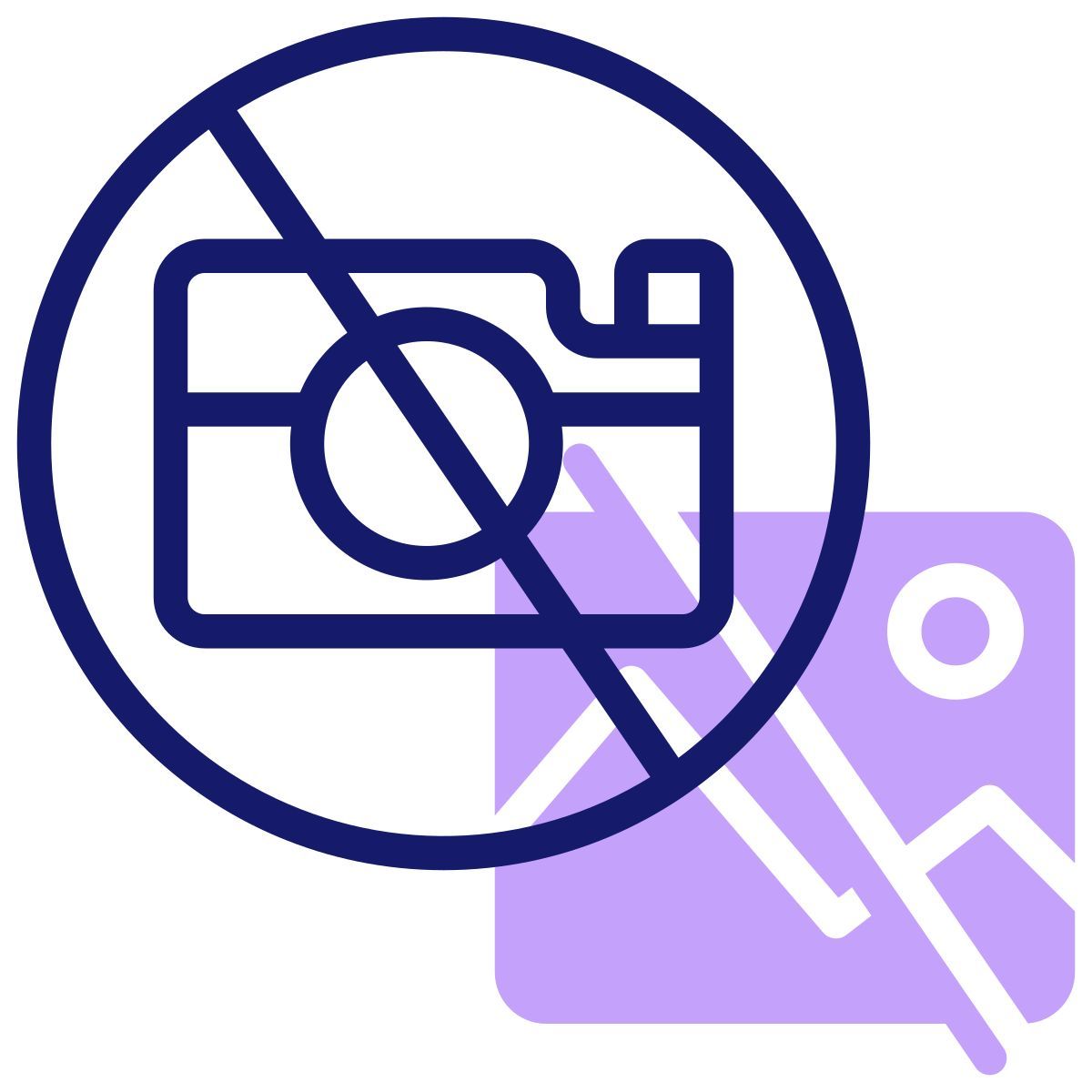 no camera icon