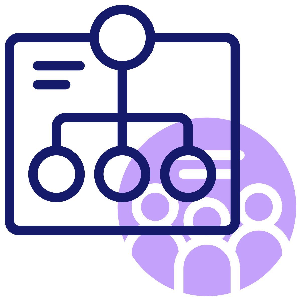 organization chart icon