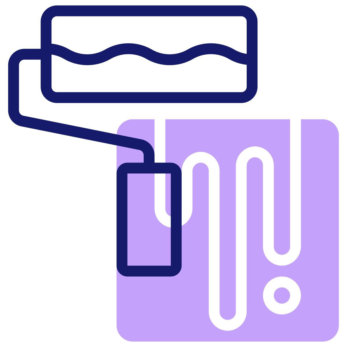 paint roller icon