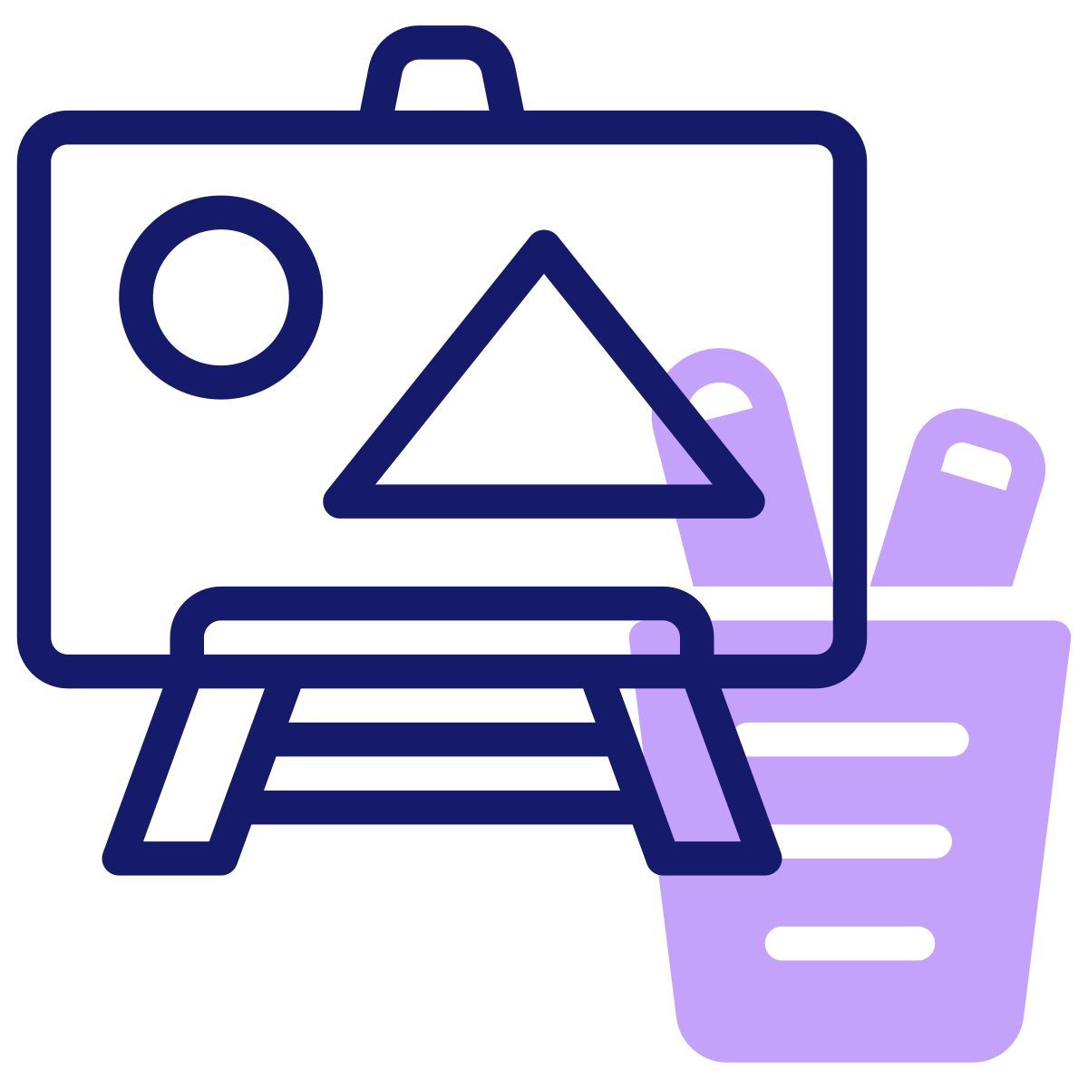 painting icon