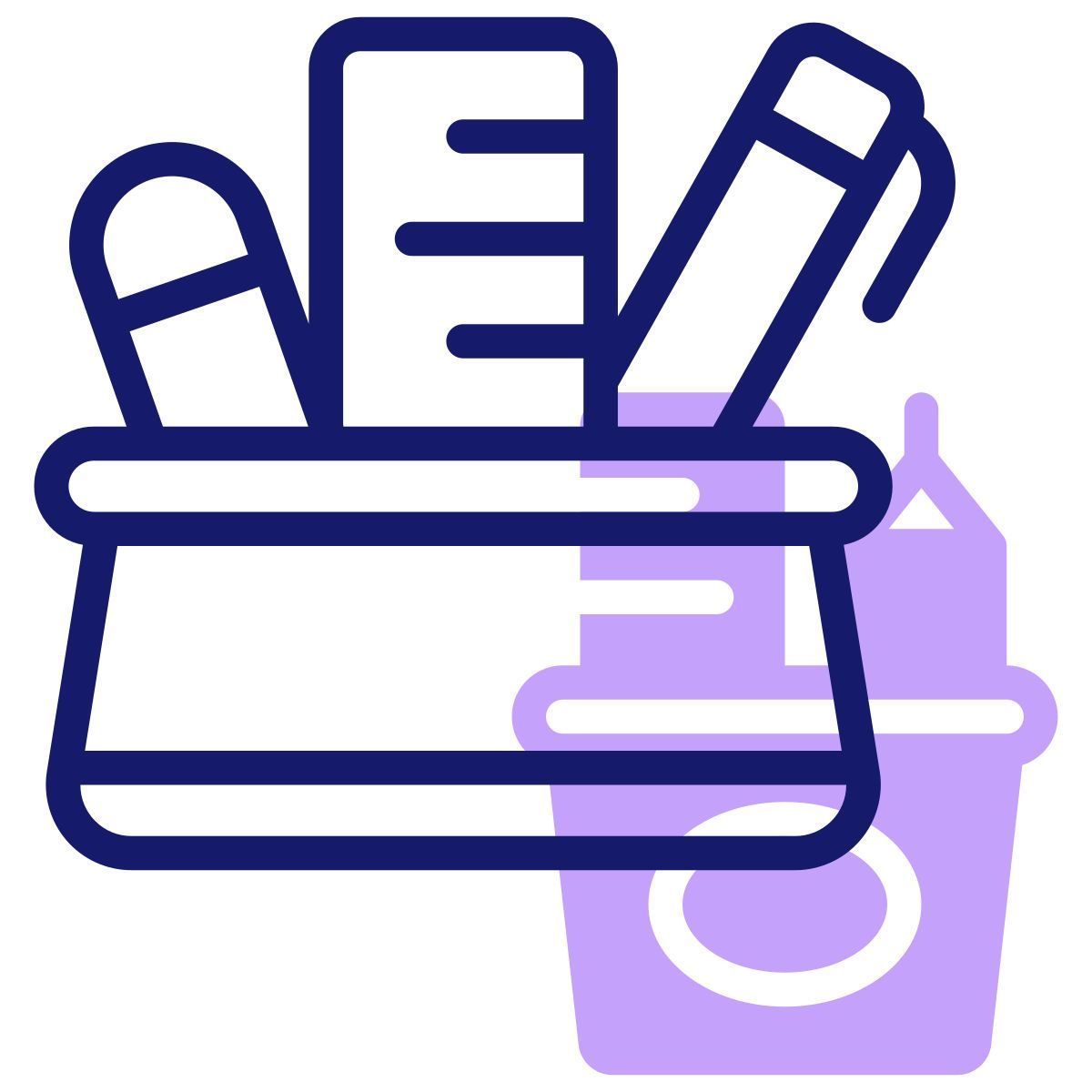 pencil case icon