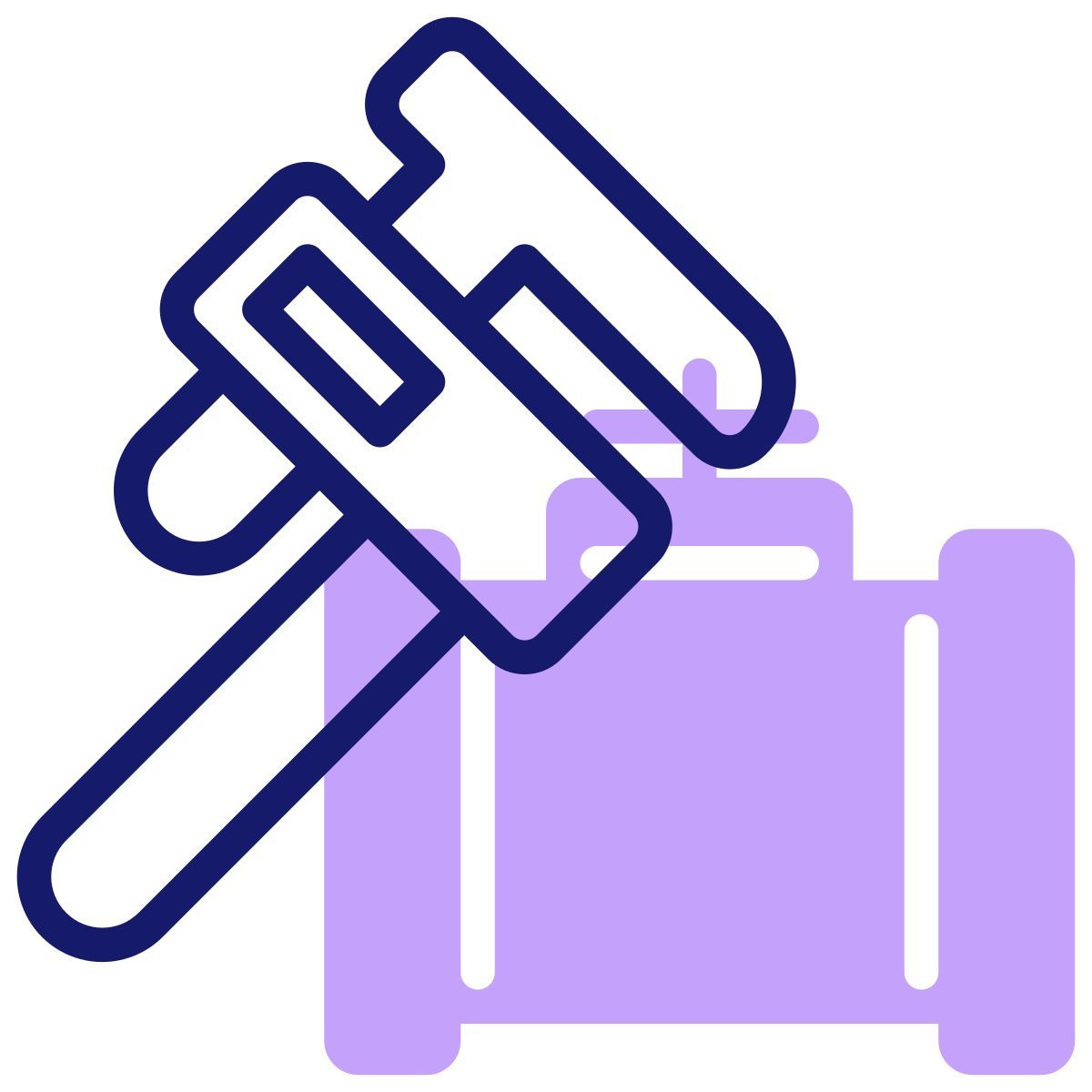 pipe wrench icon