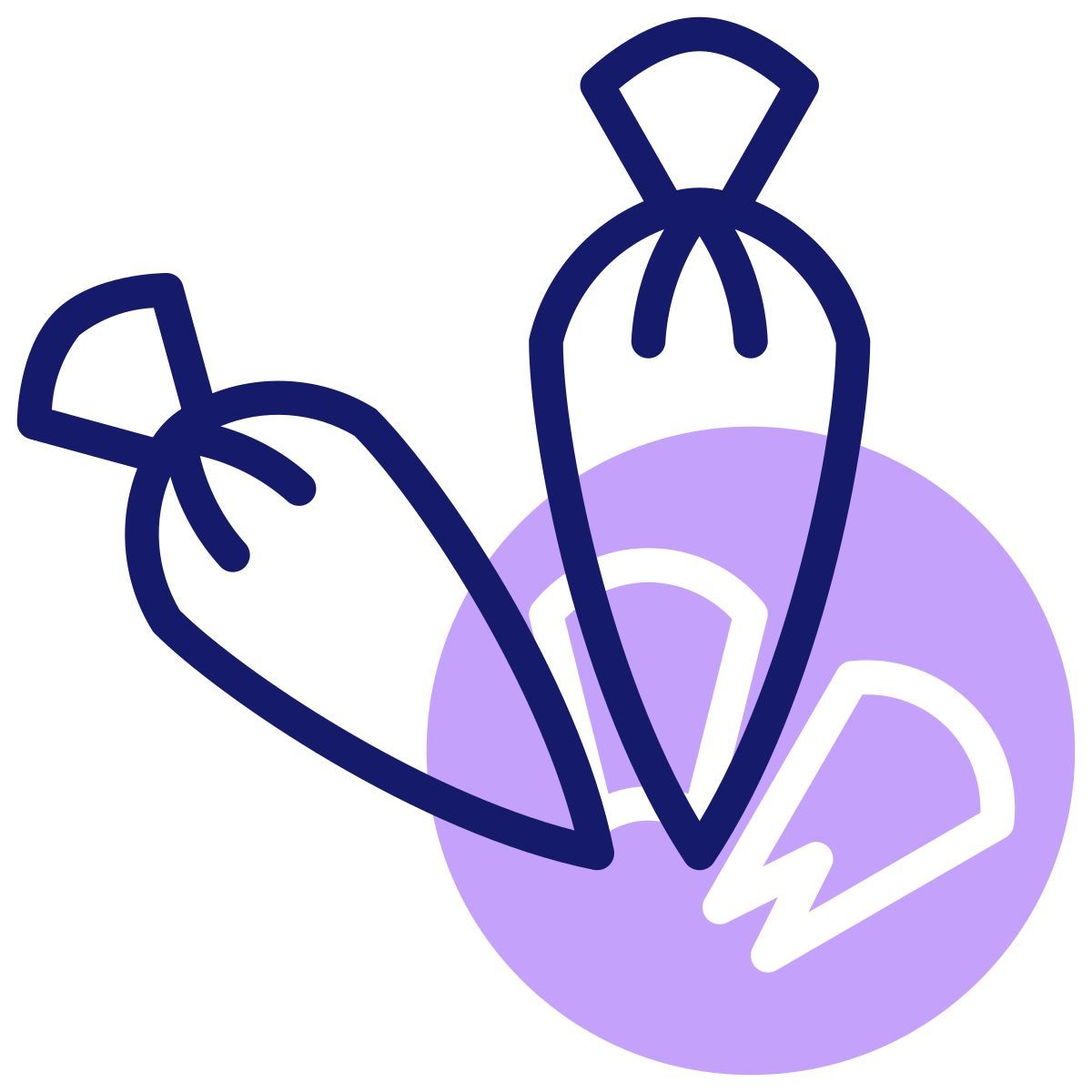 piping bag icon