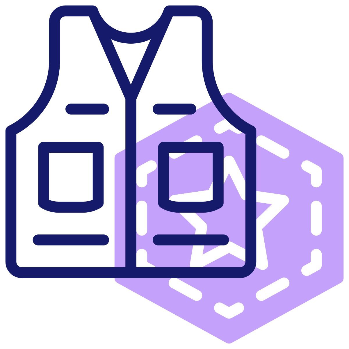 protection vest icon