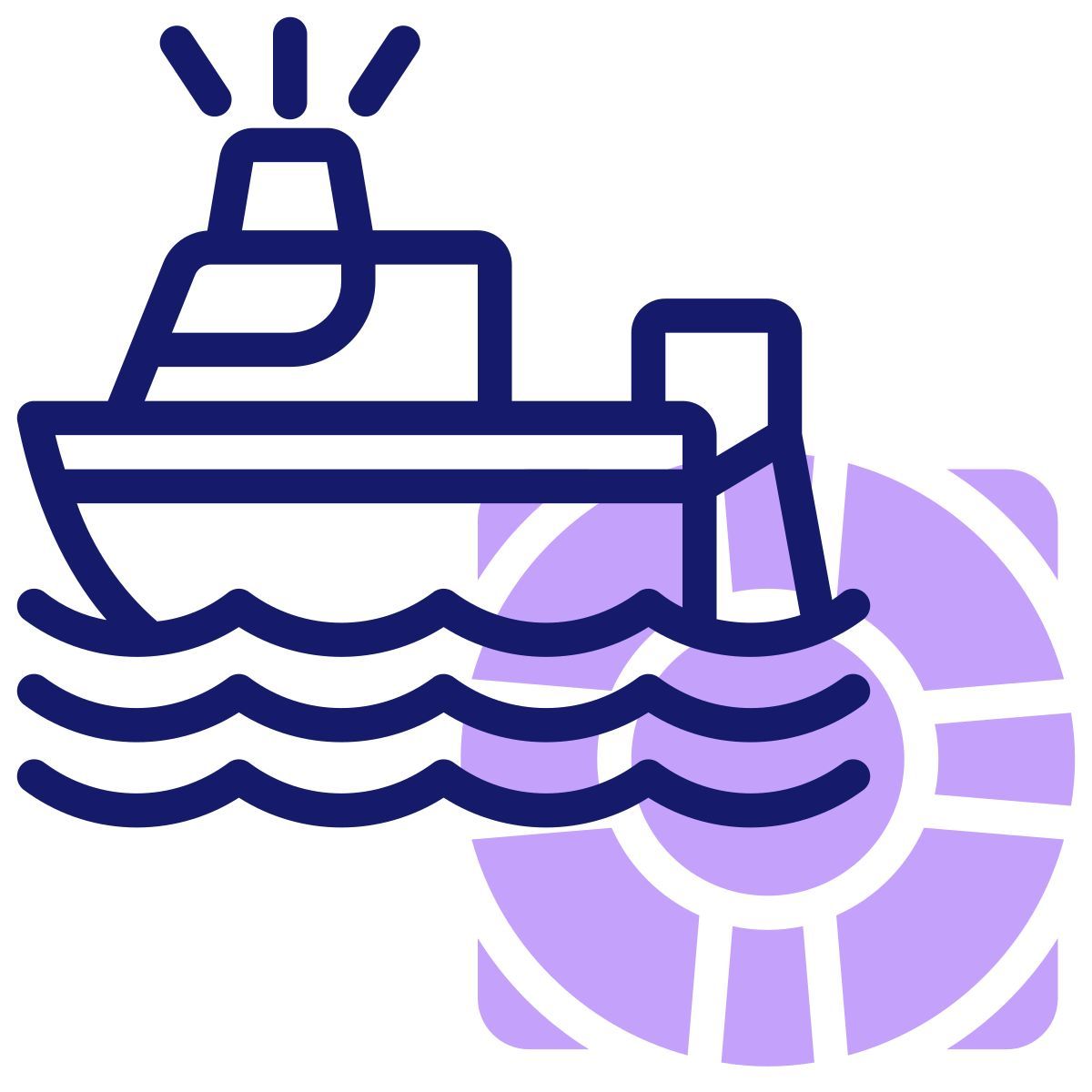 rescue boat icon