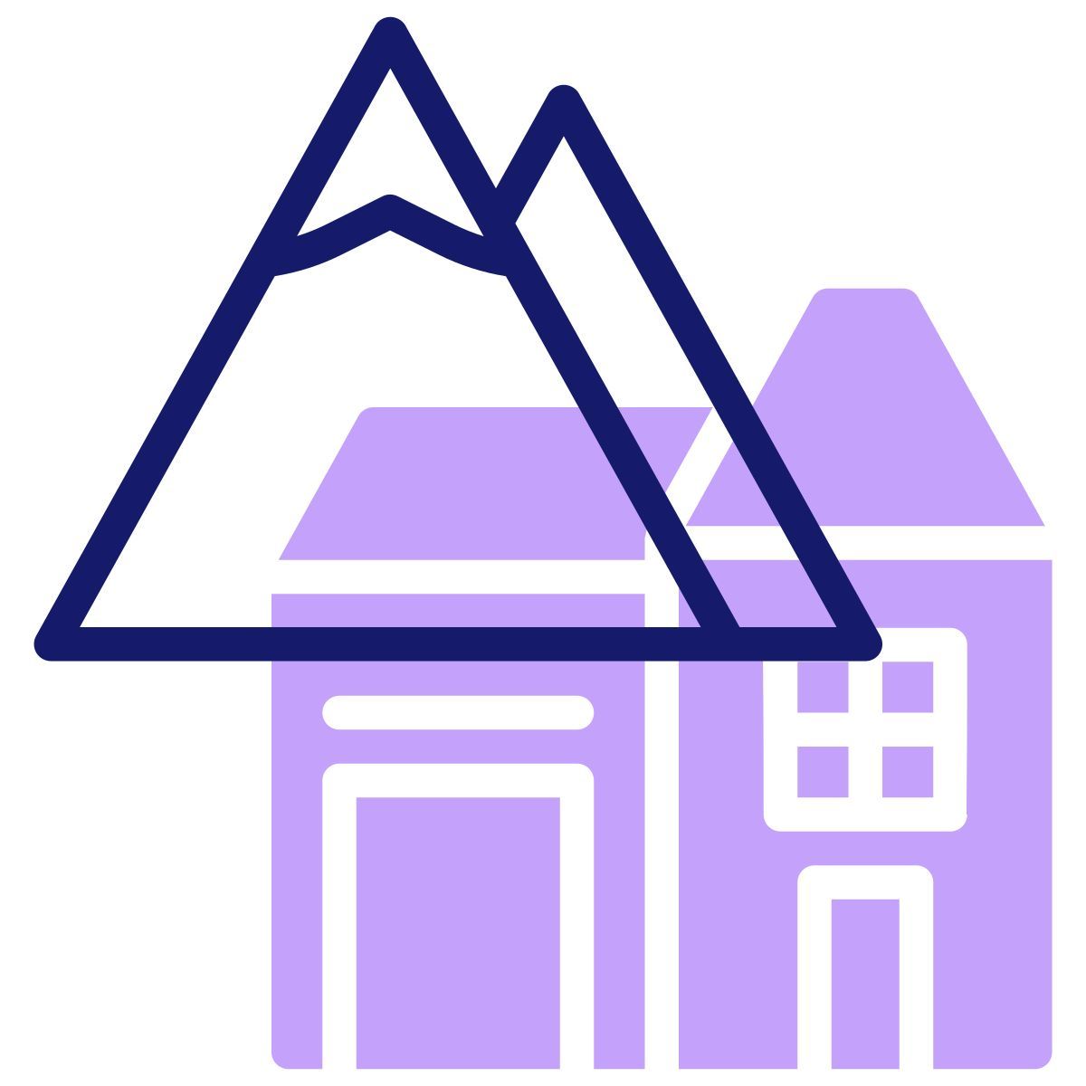 rocky mountains icon