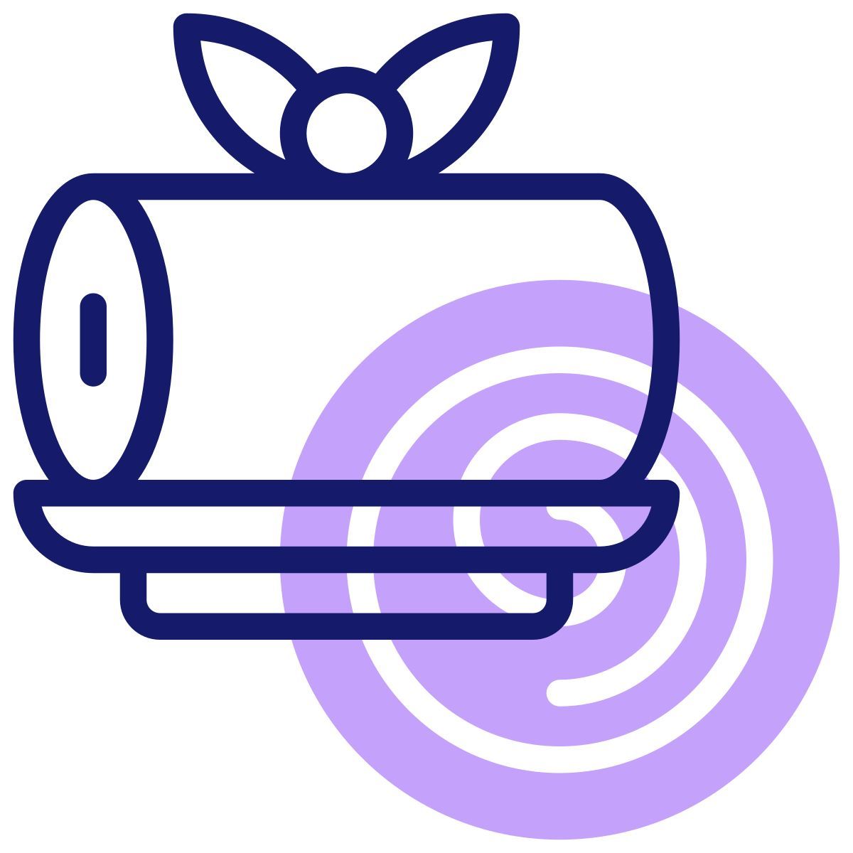 roll cake icon