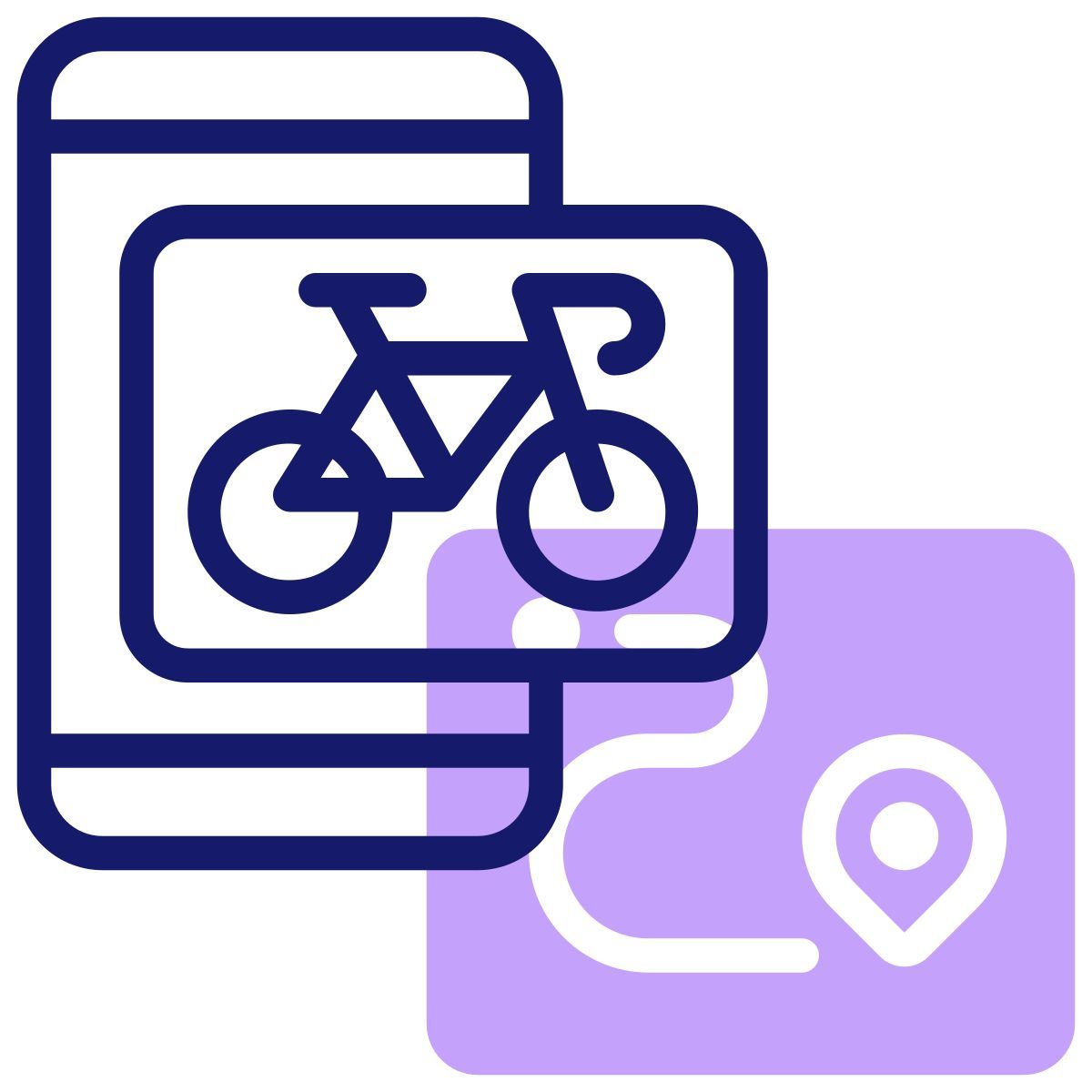bike route icon