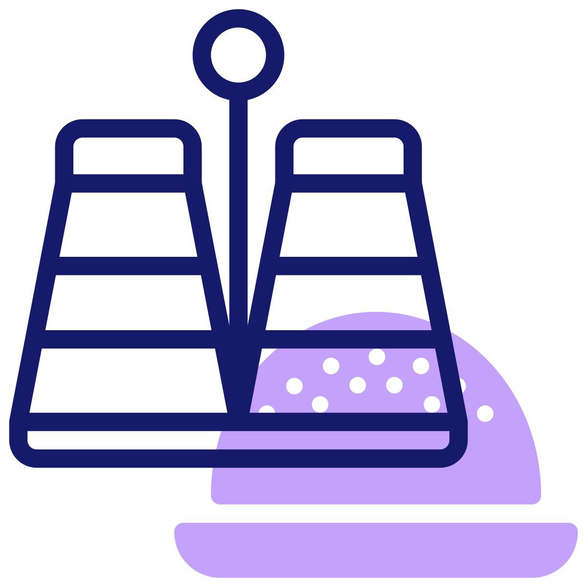 salt and pepper icon