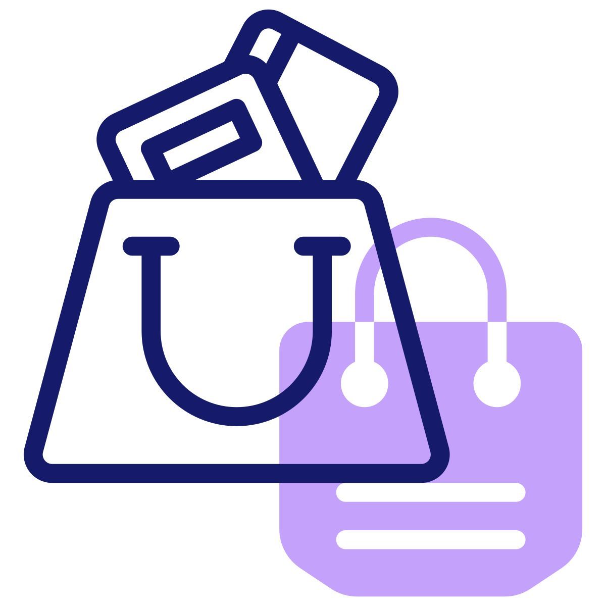 shopping bag icon