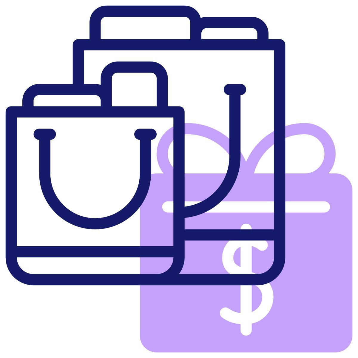 shopping bag icon