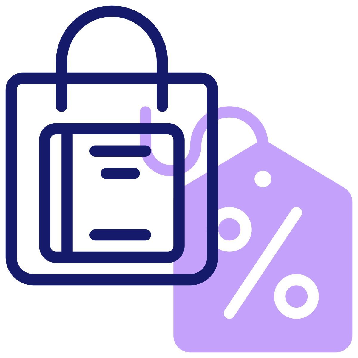 shopping bag icon