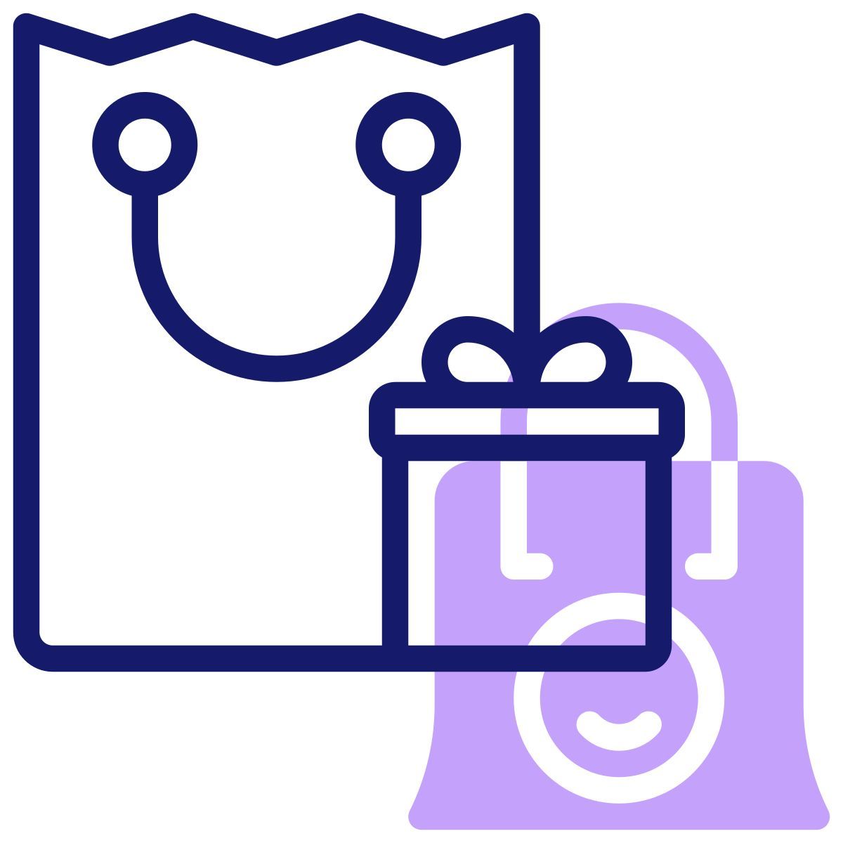 shopping bag icon