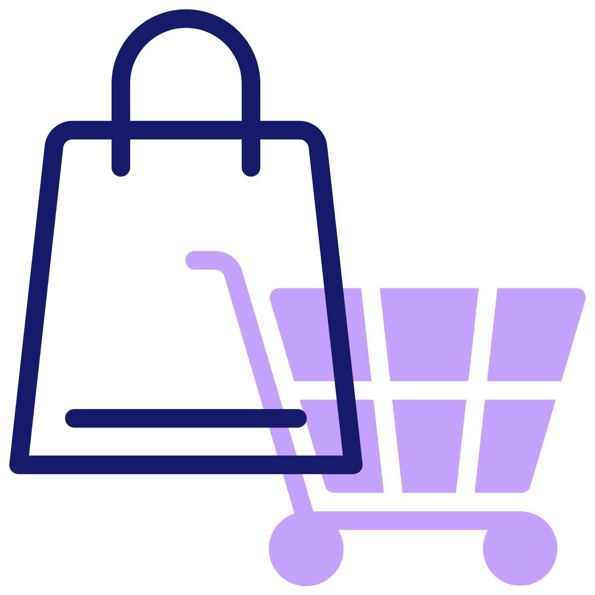 shopping bag icon