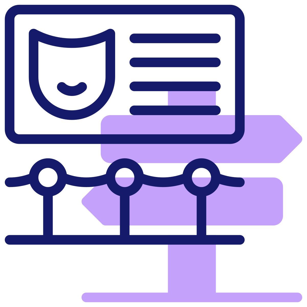 sign icon