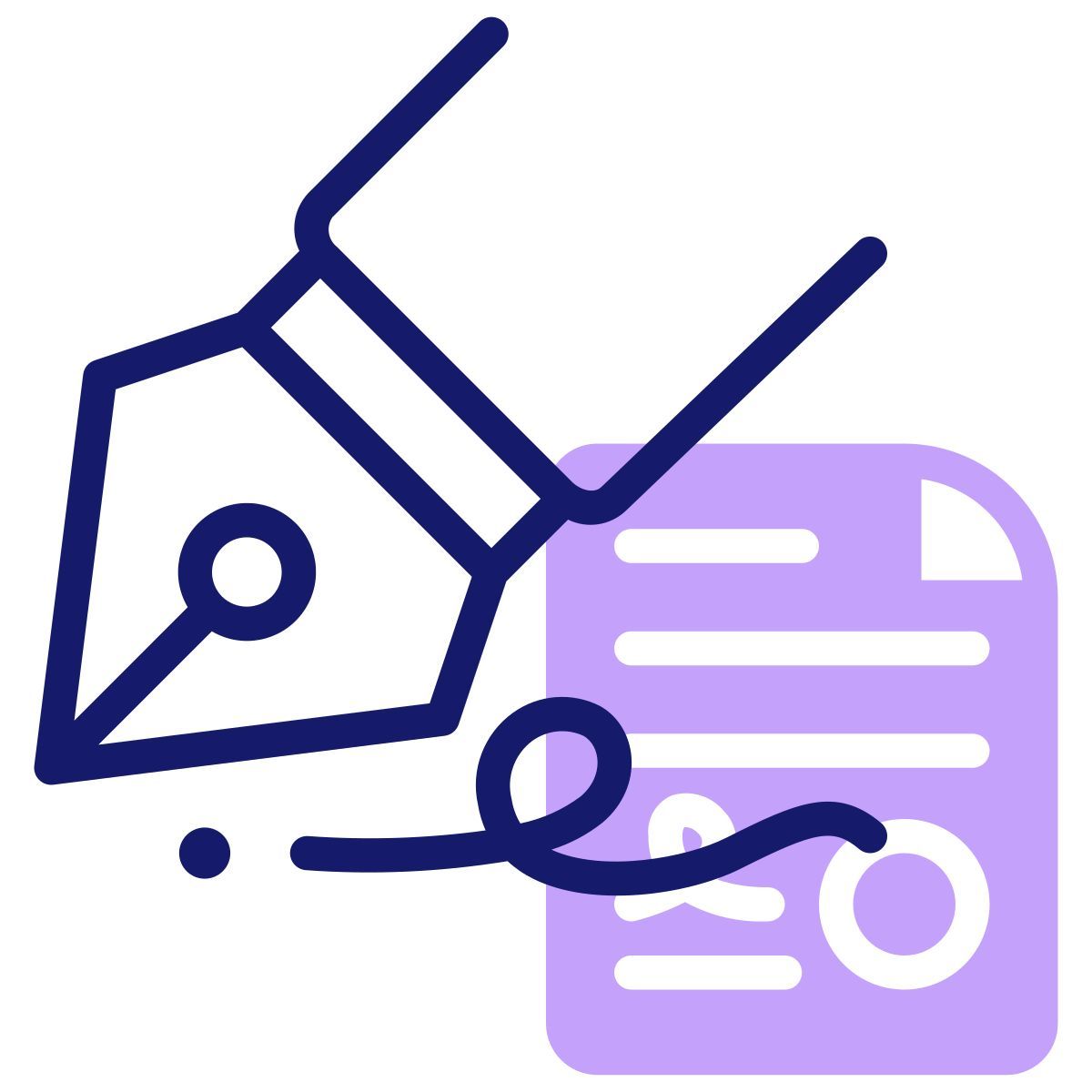 signature icon