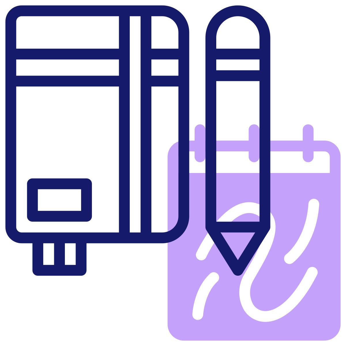 caderno de esboços icon