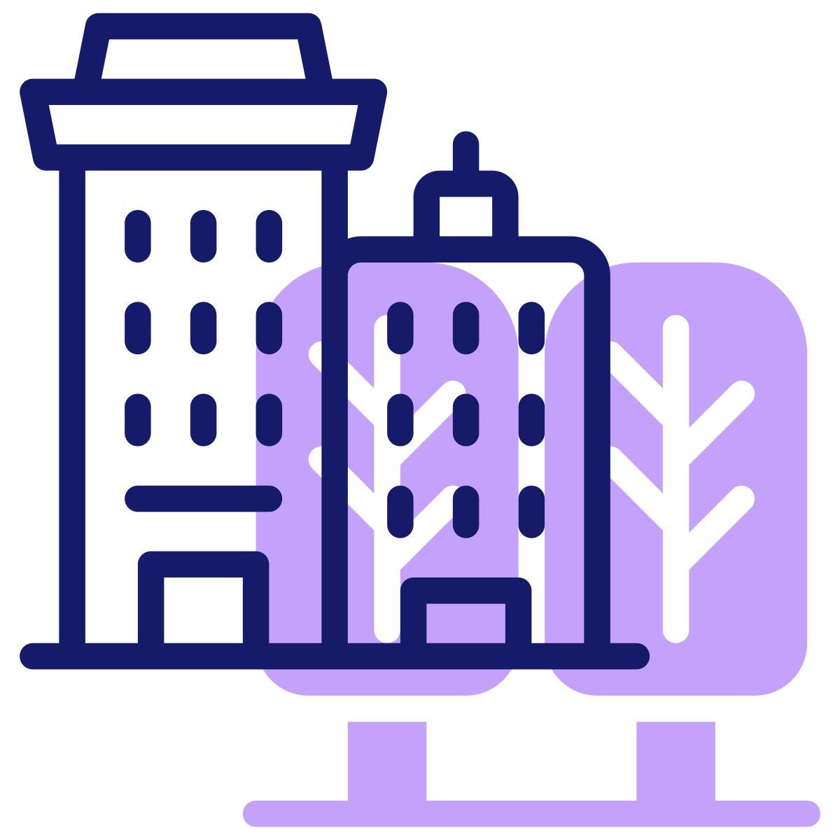 skyscraper icon