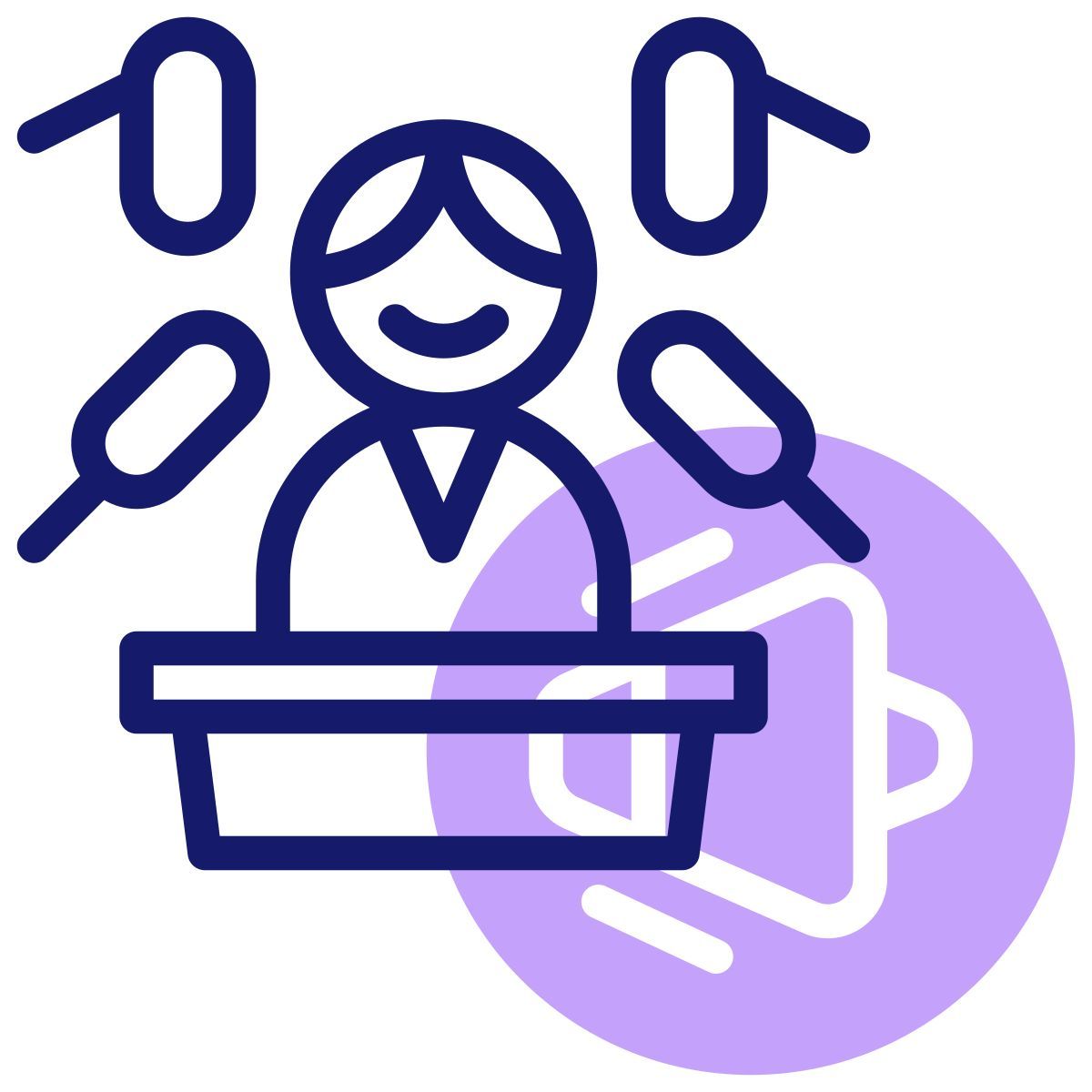 spokesperson icon