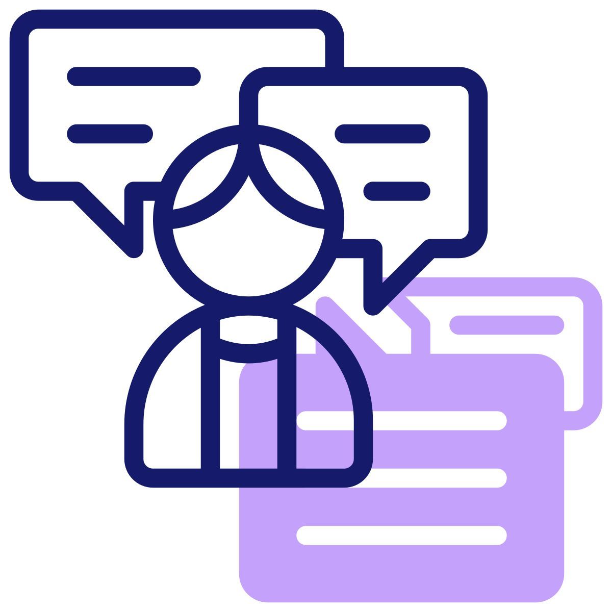 talking icon