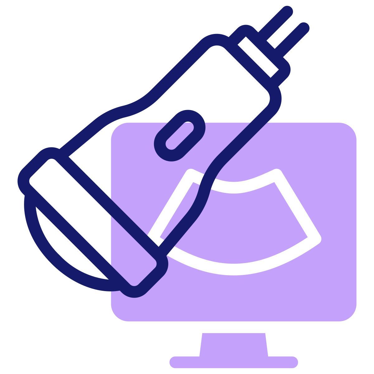 ultrasound machine icon