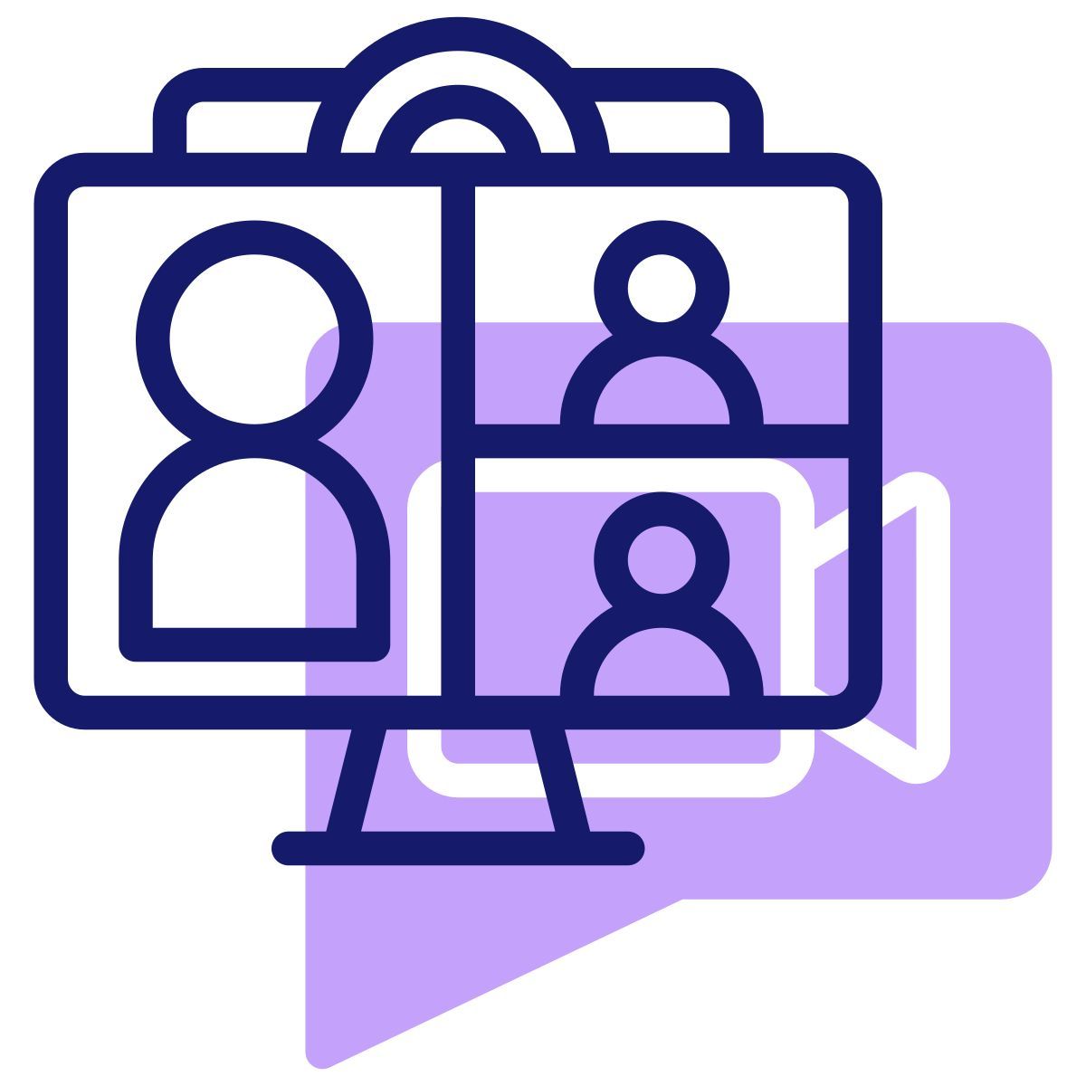 video conference icon