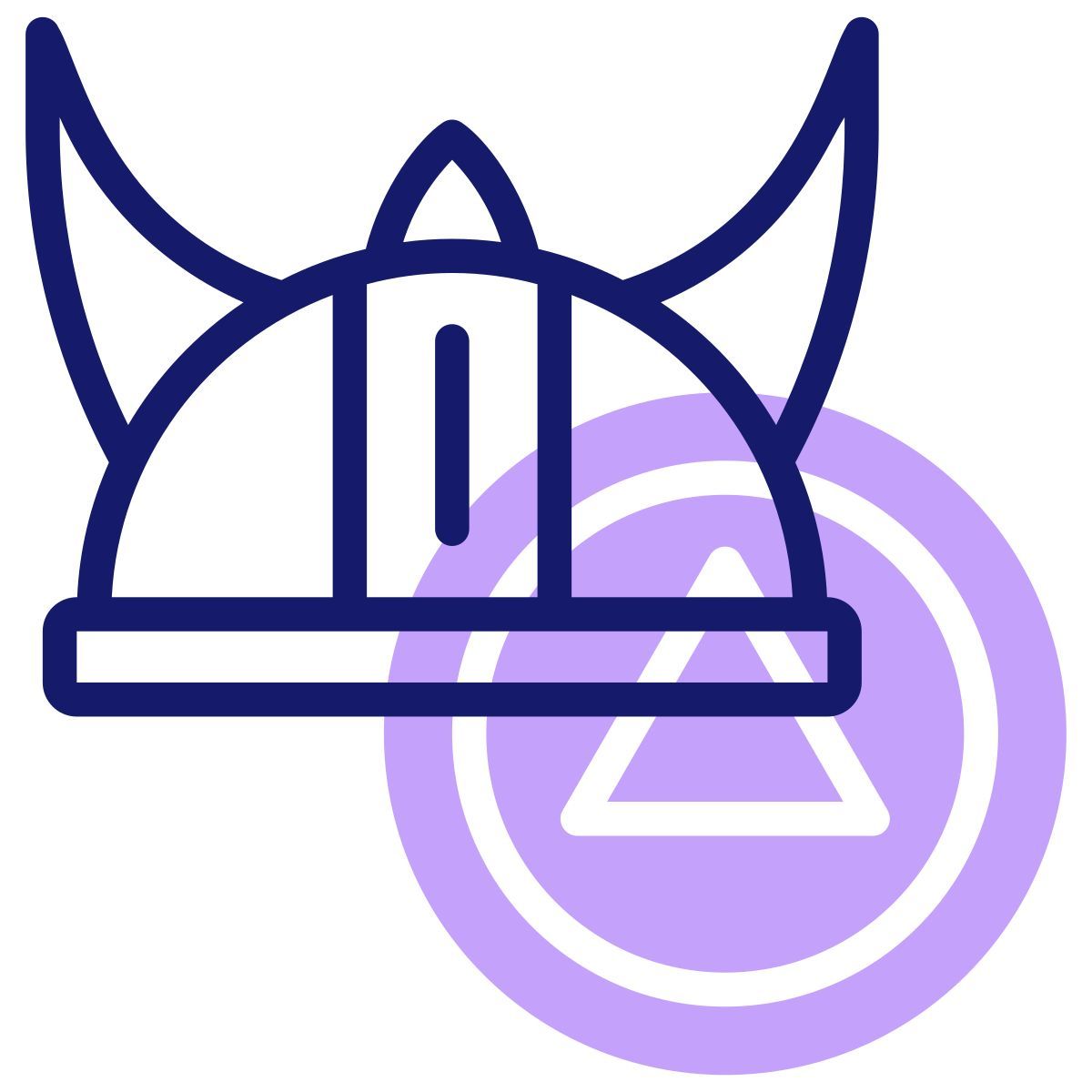 viking helmet icon